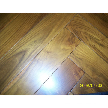 Herrinbone Parquet Chinese Teak (robinia) Wood Flooring Suppiler